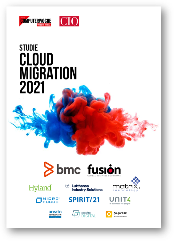 Deckblatt Studie Cloud Migration
